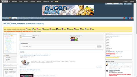 The MUGEN ARCHIVE .